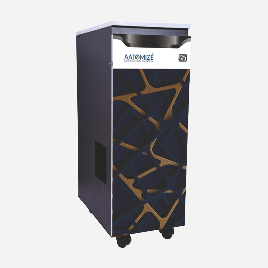 Aatomize BLUE ZIGZAG Flourmill